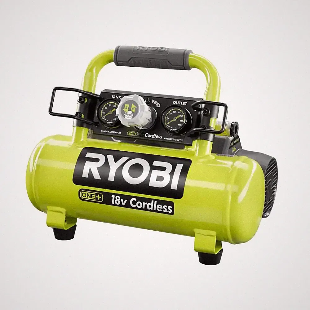 18V ONE+ Cordless 1 Gal. Portable Horizontal Air Compressor with 120 PSI Maximum