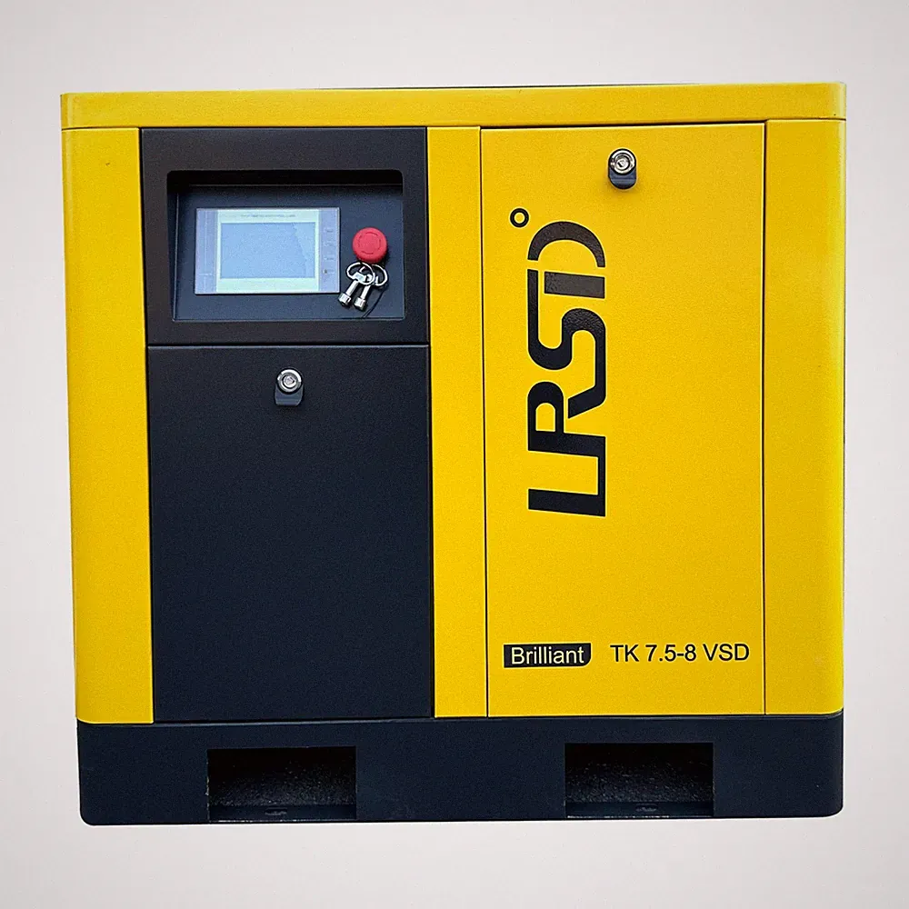7.5KW/10HP 39CFM Silent Rotary Screw Air Compressor 116psi 3-Phase Air-cooled