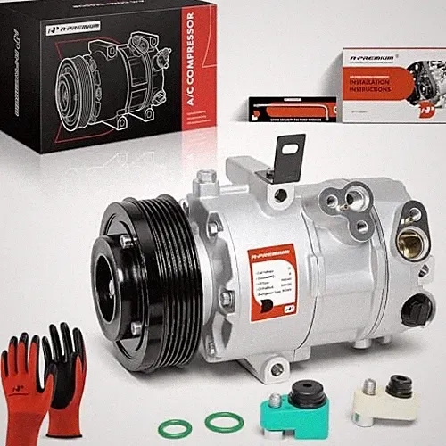 Air Conditioner AC Compressor with Clutch Compatible with Hyundai Tucson 2.0L