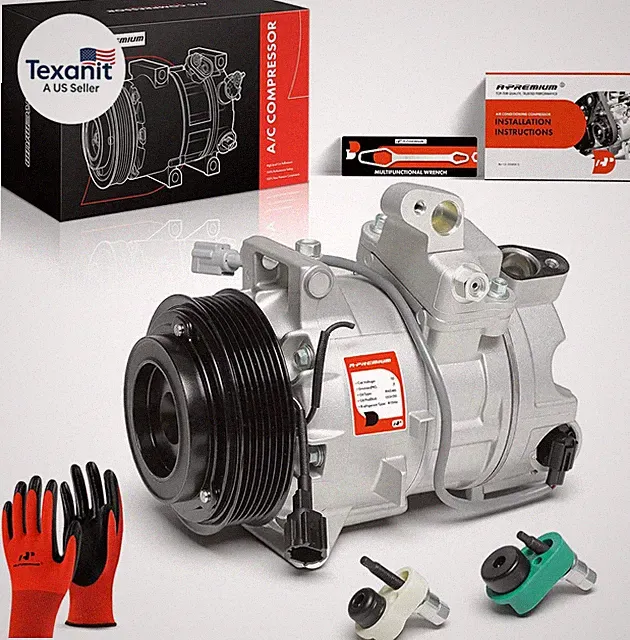 Air Conditioner AC Compressor with Clutch Compatible with Infiniti EX35 EX37 FX3