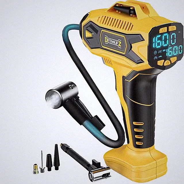 Car Tire Inflator 160 PSI Portable 20V Electric Bare Tool Air Compressor